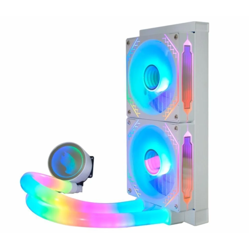 Water Cooler Gamer K-mex Wacd Bifrost Infinite 240mm Branco ARGB Wacdf123abdab0x U Unica Unica 6