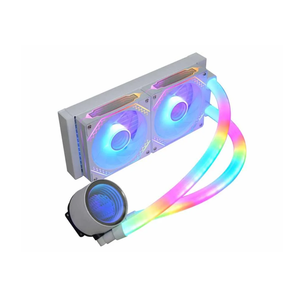 Water Cooler Gamer K-mex Wacd Bifrost Infinite 240mm Branco ARGB Wacdf123abdab0x U Unica Unica 7