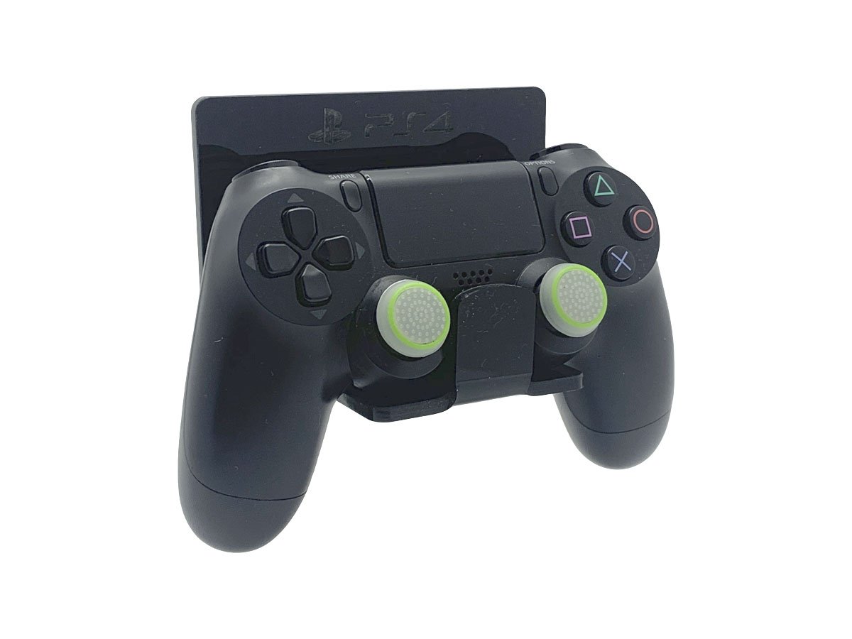 Suporte Controle Parede Playstation 4 - Ps4 - Material Acrílico Preto