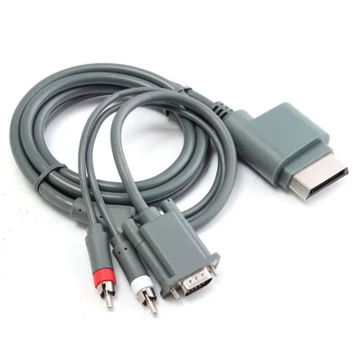 Cabo Vga Para XBOX 360 Ligue Seu XBOX 360 Em Monitores