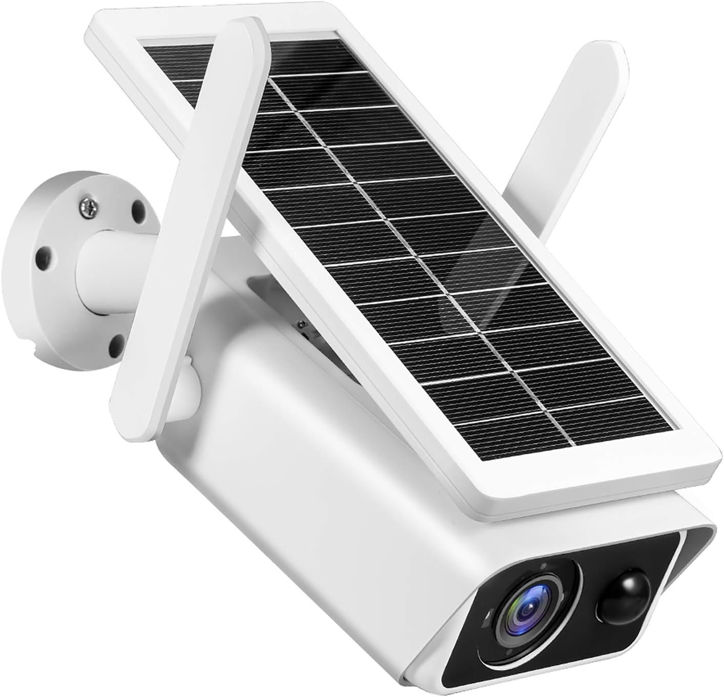 Câmera De Segurança Ip Wifi Com Bateria Solar Ip66 1080p Nf