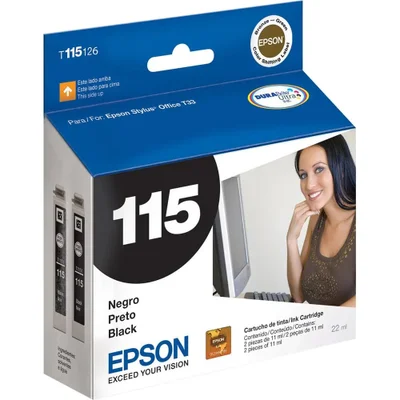 Cartucho De Tinta Epson T115126 115 Preto | T23 T1110 T33 Tx515fn
