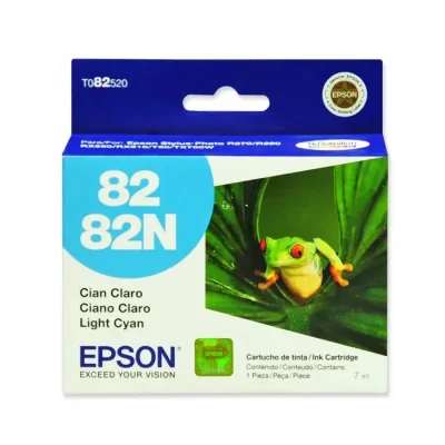 Cartucho De Tinta Epson To82 Ciano Claro T082520 | Stylus Photo R270 R290 Rx390