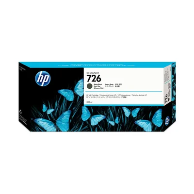 Cartucho De Tinta Hp 726 Preto Fosco Ch575a | Plotter Hp T1200 T795 T1300
