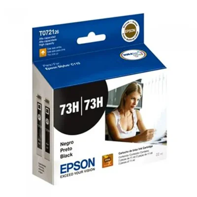 Cartucho De Tinta epson 73h T072126 Preto | Epson Stylus C110