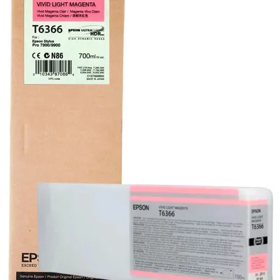 Cartucho De Tinta Epson T6366 vivid Light Magenta | Epson Stylus Pro 7890 7900 9890 9900