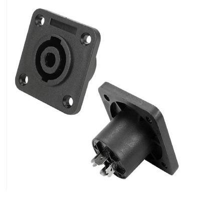 Jack Speakon Femea 8 Vias P/ Painel Quadrado - Emb -4 Pçs