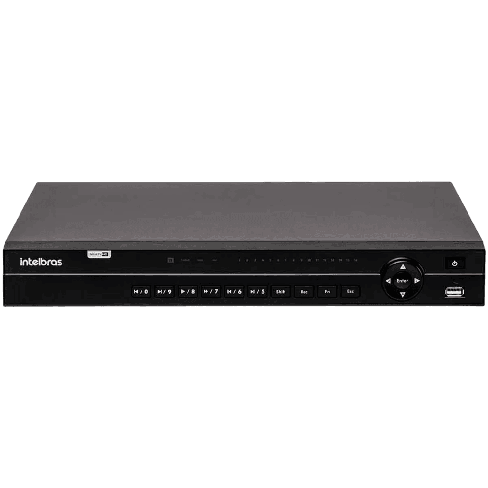 Imagem 3 de 5 do produto Kit 16 Câmeras Intelbras 3220b Full Color Com Áudio Dvr Intelbras Mhdx 1232 Hd 4TB