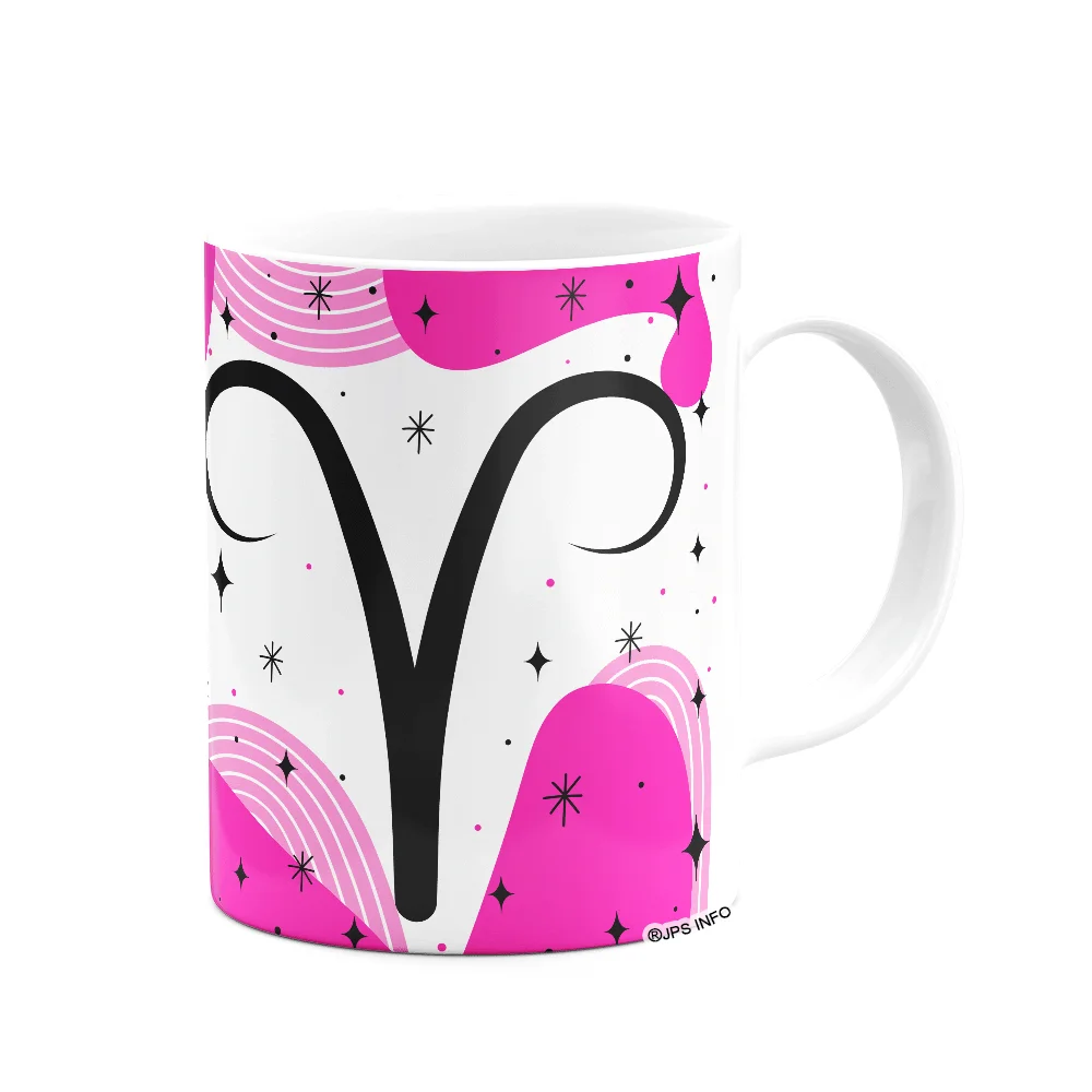 Imagem 3 de 3 do produto Caneca Divertida Signos - Sou De Áries - 325ml Branca
