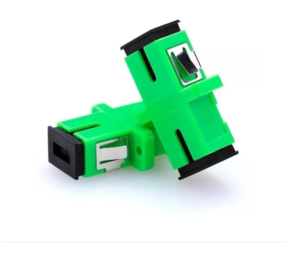 Imagem 3 de 5 do produto Acoplador Óptico Sc/apc (verde) - Embalagem Com 20 Pçs