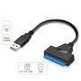 Cabo Adaptador E Conversor 2x Usbs 3.0 / Sata 2,5/ 3,5