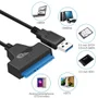 Cabo Adaptador E Conversor 2x Usbs 3.0 / Sata 2,5/ 3,5