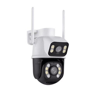 Câmera Importada Wi-fi Smart  Lente Dupla Externa