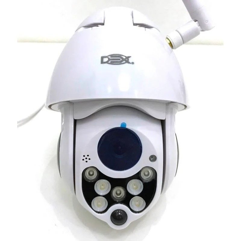 Câmera Ip Hd Externa Speed Dome Zoom 4x Wifi Prova De Água Dx-w5