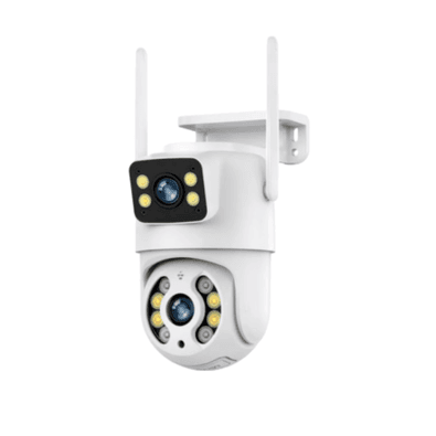 Câmera Wifi Ip Full Hd Externa A Prova D'água Lente Dupla
