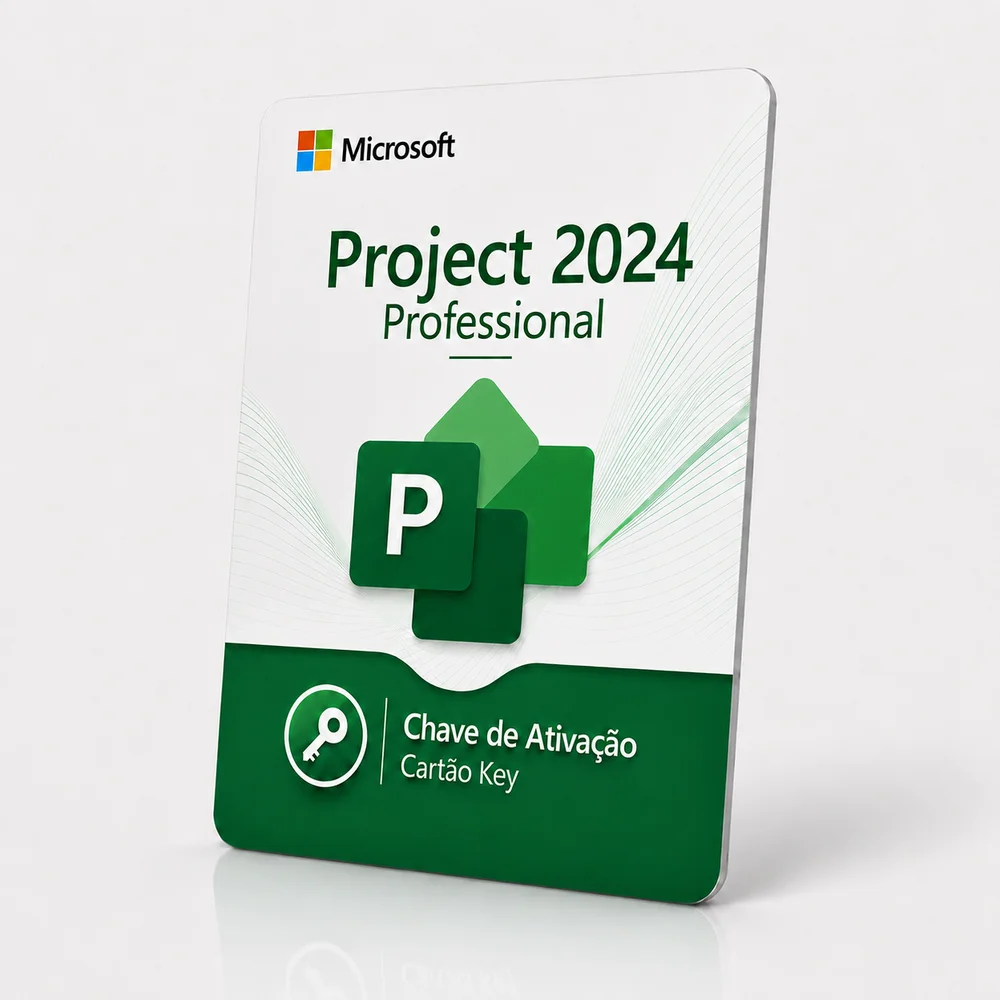 Imagem 5 de 5 do produto Licença Microsoft Project 2024 Pro, 32/64 Bits, Original Vitalícia – Cartão Físico