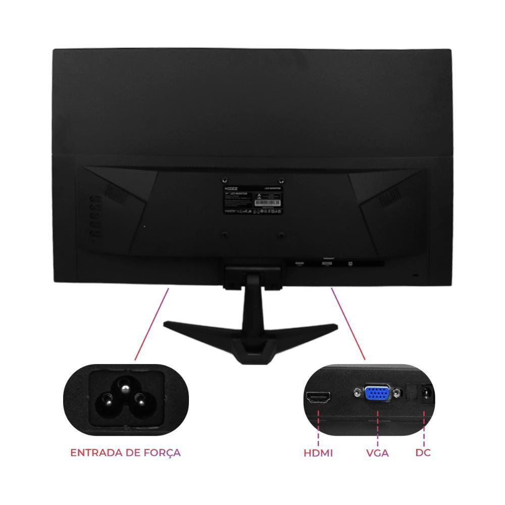Monitor Gamer 22 polegadas 60hz PC Reduz Luz Azul HDMI Vga Monitor Gamer 22 polegadas 60hz PC Reduz Luz Azul HDMI Vga