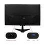 Monitor Gamer 22 polegadas 60hz PC Reduz Luz Azul HDMI Vga