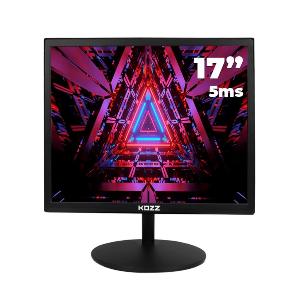 Monitor Gamer LED 17’’ 5ms 60 Hz HDMI Vga Fhd Controle Luz Azul