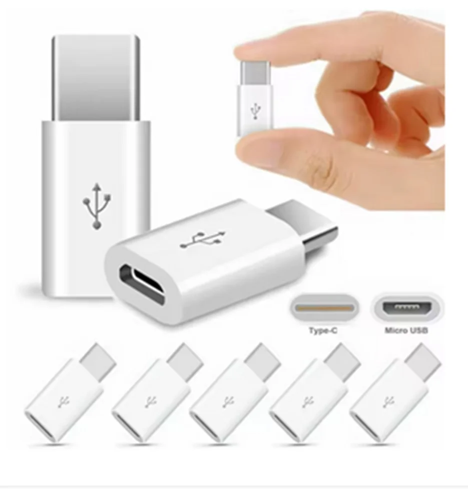 Imagem 2 de 5 do produto Adaptador Usb Tipo C X Micro Usb Femea Tebera 021037