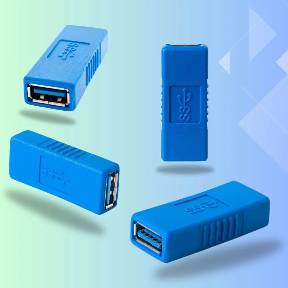 Imagem 4 de 5 do produto Adaptador Usb Emenda Fêmea X Fêmea 3.0