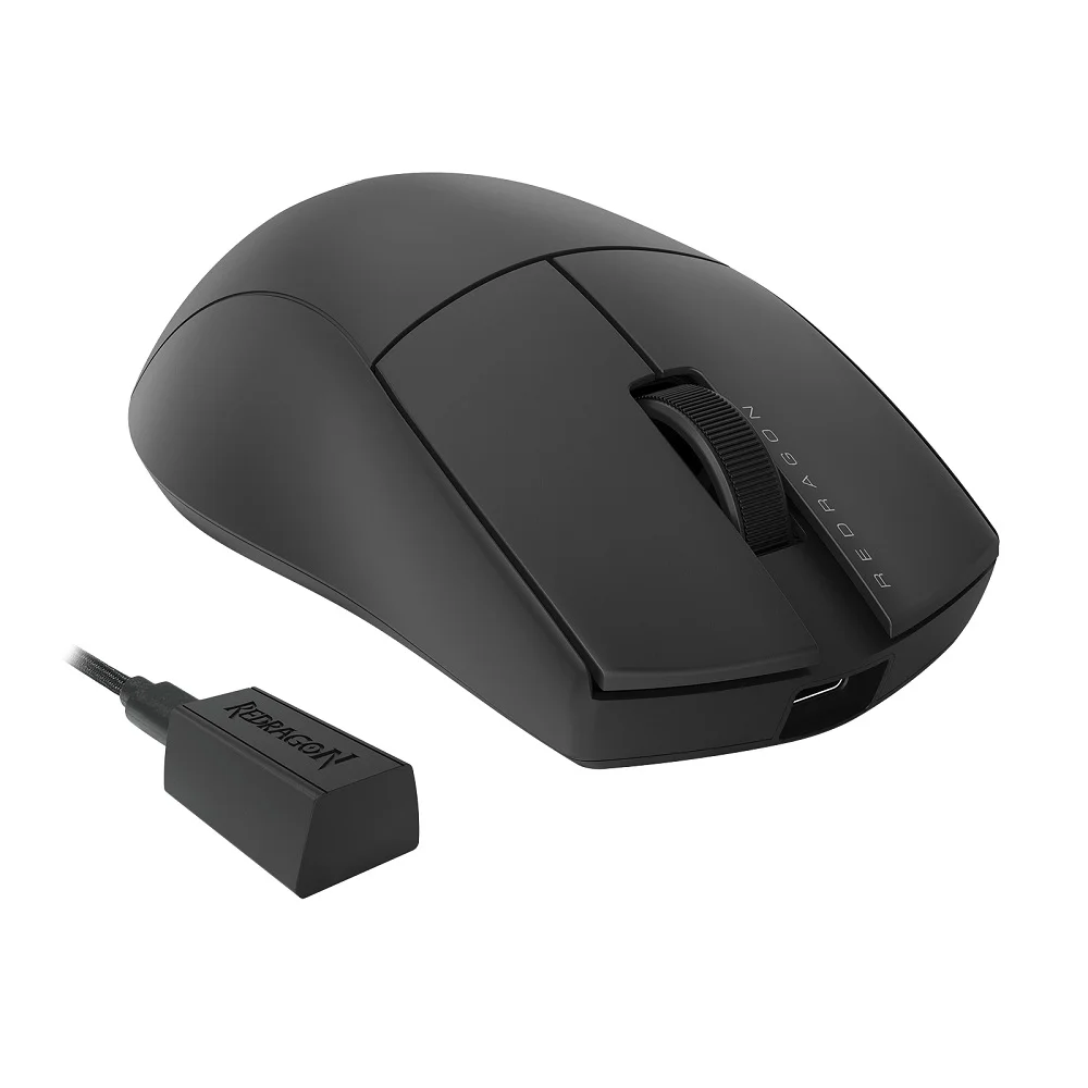 Imagem 3 de 5 do produto Mouse Gamer Redragon King Pro 4k 7 Botões 26000 Dpi Cabo E Wireless - M916-pro-4k