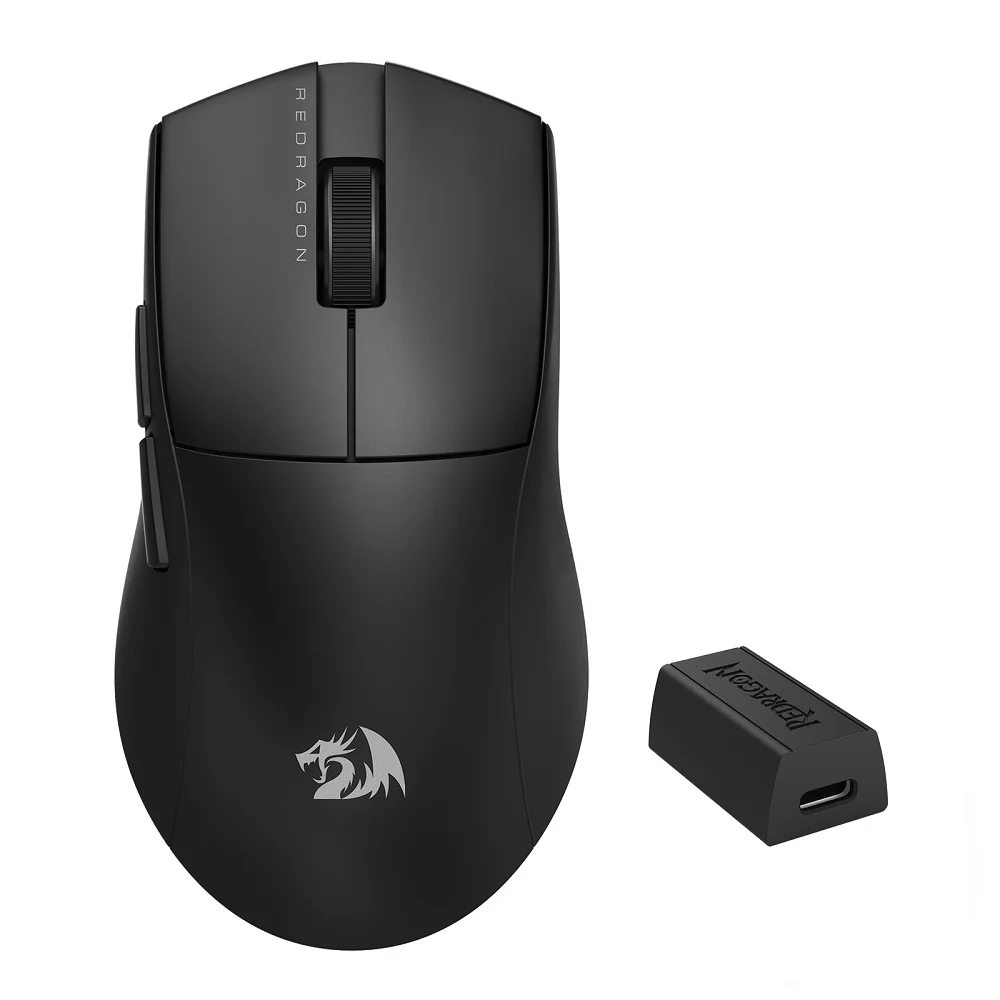 Imagem 4 de 5 do produto Mouse Gamer Redragon King Pro 4k 7 Botões 26000 Dpi Cabo E Wireless - M916-pro-4k