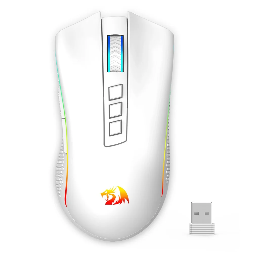 Imagem 5 de 5 do produto Mouse Gamer Redragon Cobra Pro 8 Botões 16000 Dpi Cabo E Wireless - M711w-pro