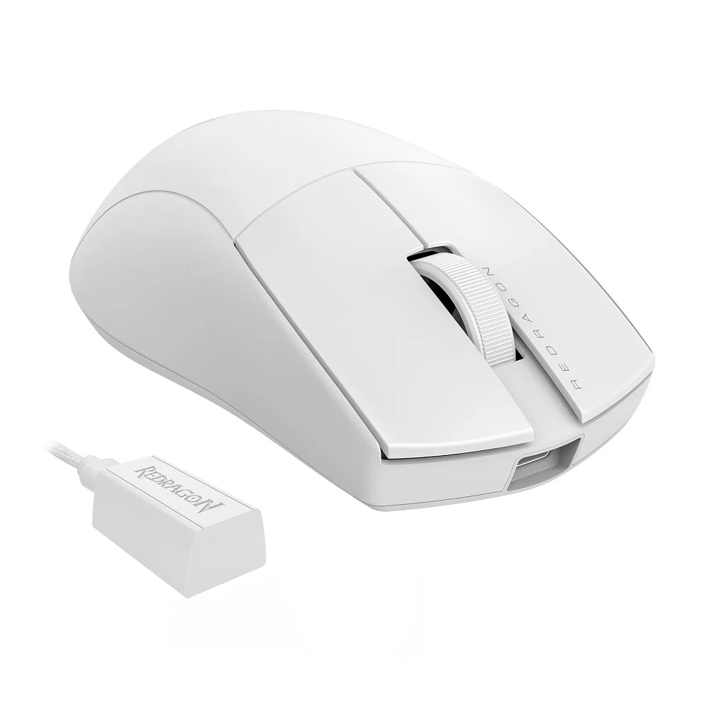 Imagem 4 de 5 do produto Mouse Gamer Redragon King Pro 4k 7 Botões 26000 Dpi Cabo E Wireless - M916w-pro-4k