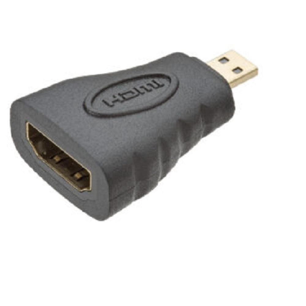 Adaptador Micro HDMI Macho X HDMI Fêmea Tebera Adaptador Micro HDMI Macho X HDMI Fêmea Tebera