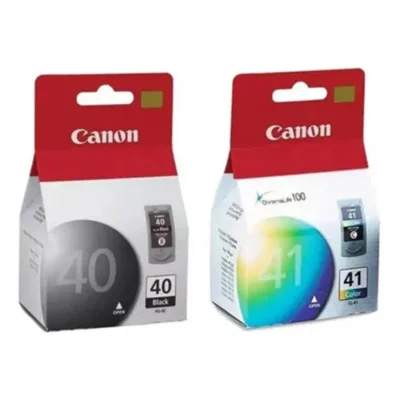 Cartucho De Tinta Canon Kit Pg 40 Preto E Pg 41 Color | Pixma Ip1600 Ip1700 Ip1800