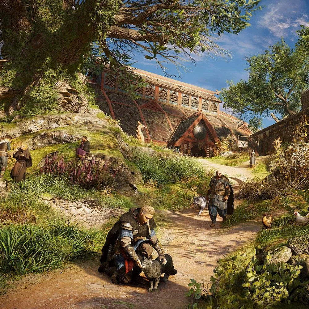 Imagem 2 de 5 do produto Assassins Creed Valhalla Ps5 Edição Dublada Em Português Mídia Física Playstation 5