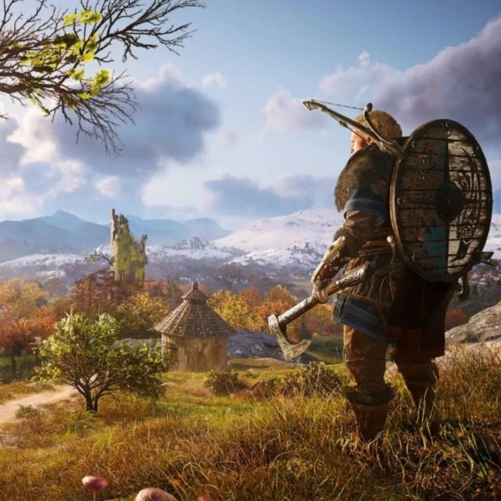 Imagem 5 de 5 do produto Assassins Creed Valhalla Ps5 Edição Dublada Em Português Mídia Física Playstation 5