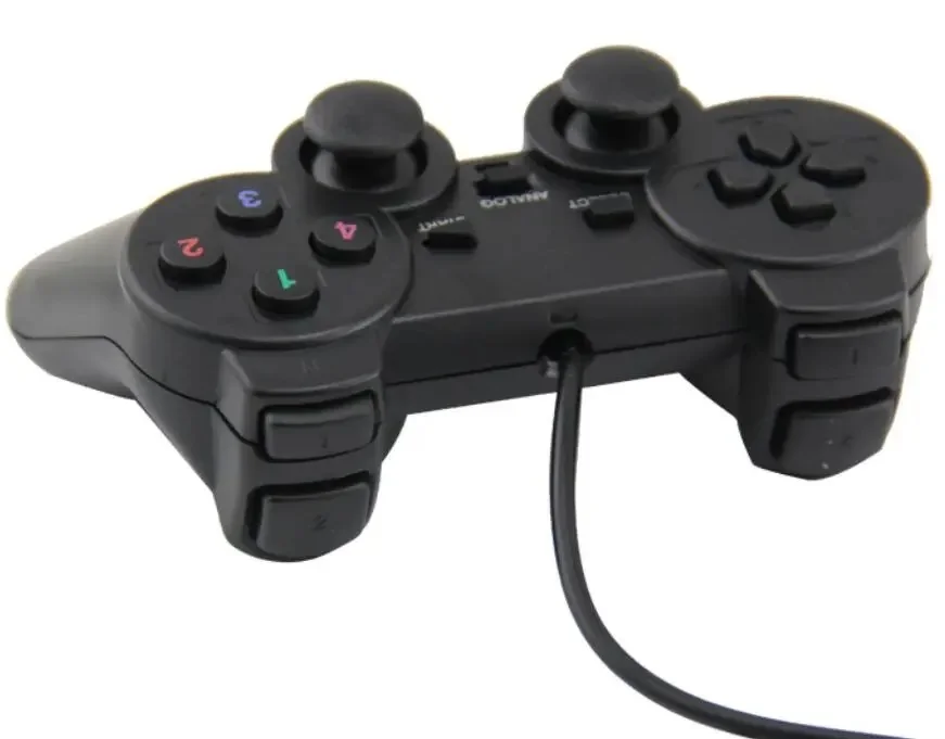 Imagem 4 de 5 do produto Controle Usb Ps2 Para Computador Notebok Com Vibração Analógico