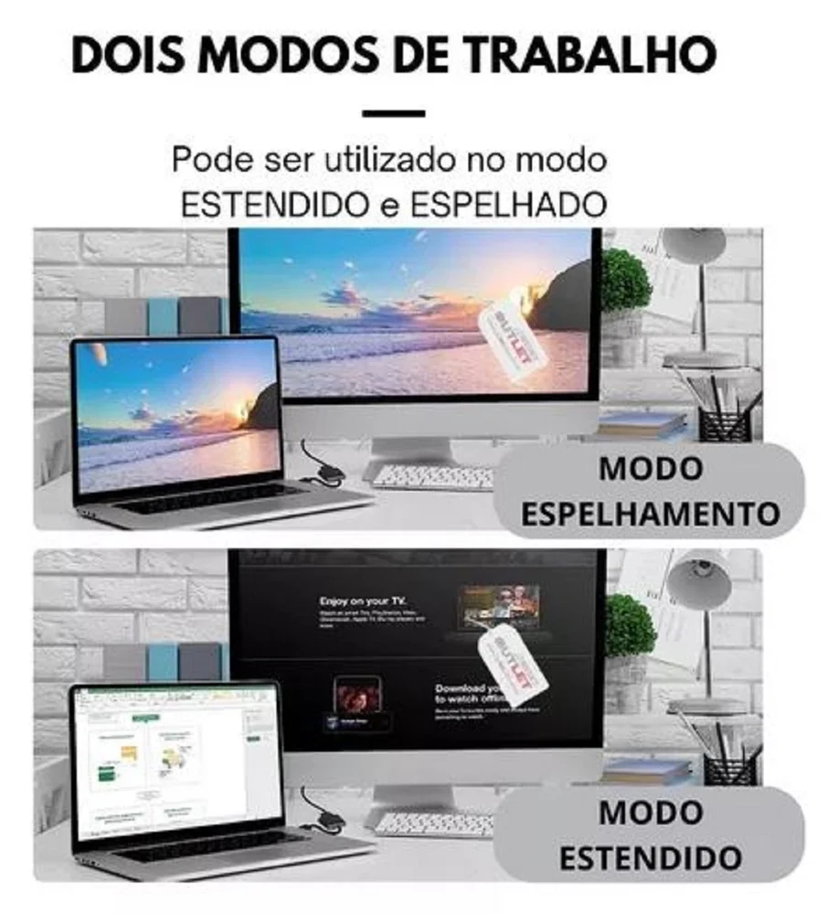 Imagem 5 de 5 do produto Conversor Displayport P/ HDMI Tebera