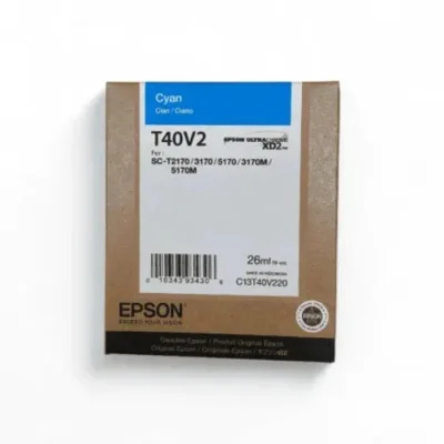 Cartucho De Tinta Epson T40v220 Ciano T40v | T3170m T3170 T5170