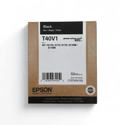 Cartucho De Tinta Epson T40v120 Preto T40v | T3170m T3170 T5170