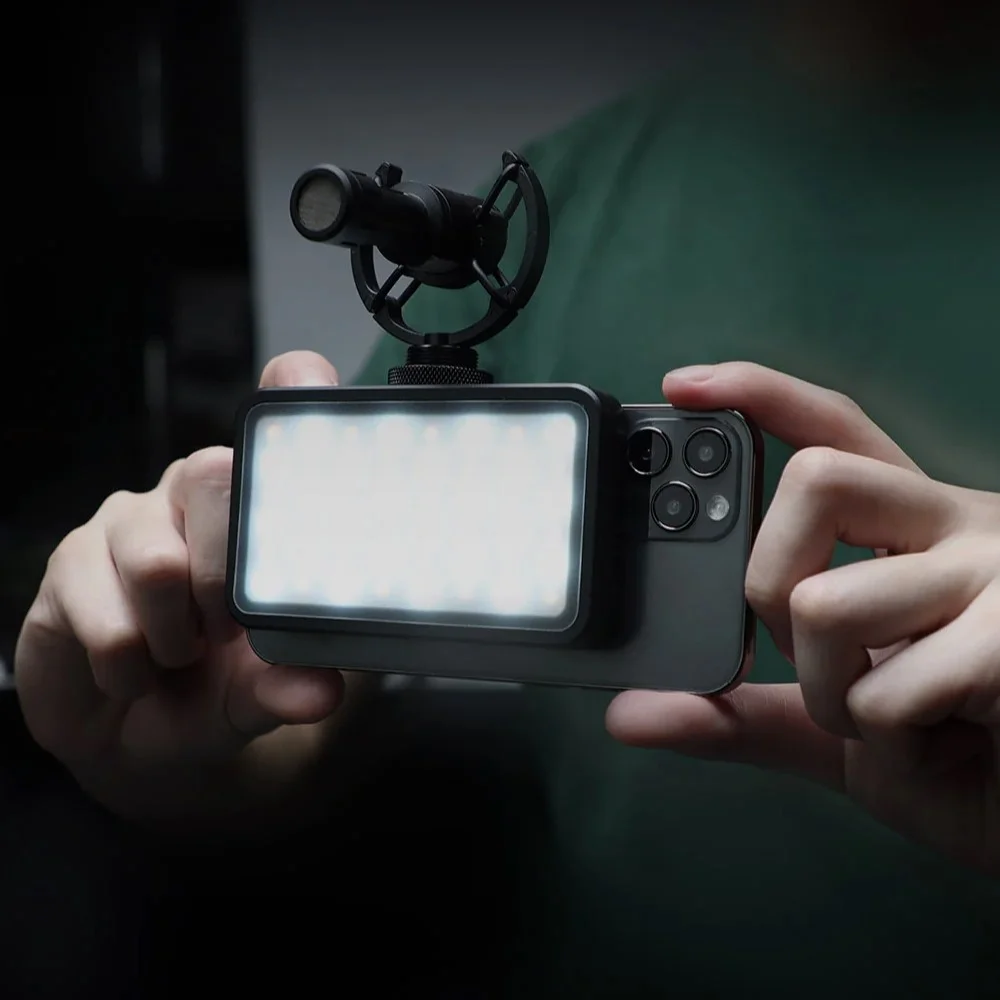 Iluminador Led para Celular - Colbor PL5 Bicolor