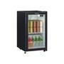 Refrigerador Vertical Gelopar Gptu-120 Preto Frost Free 220v
