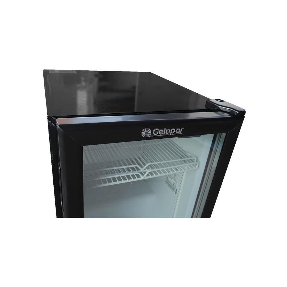 Refrigerador Vertical Gelopar Gptu-120 Preto Frost Free 220v Refrigerador Vertical Gelopar Gptu-120 Preto Frost Free 220v