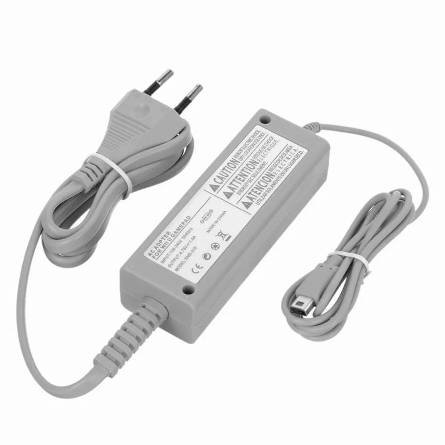 Imagem 4 de 5 do produto Carregador Nintendo Wii U Para Game Pad Fonte 100-240v Cinza