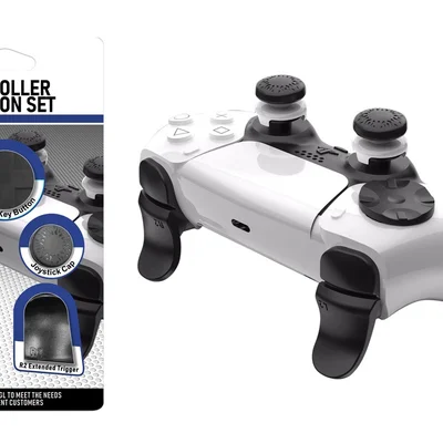 Protetor Botão Extensor Gatilho L2 R2 Controle Playstation 5 Preto