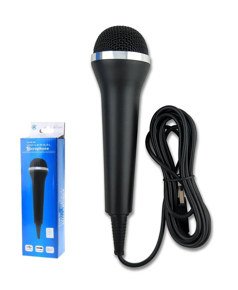 Microfone Usb Para XBOX 360 One Wii Wiiu Switch Ps2 Ps3 Ps4 PC