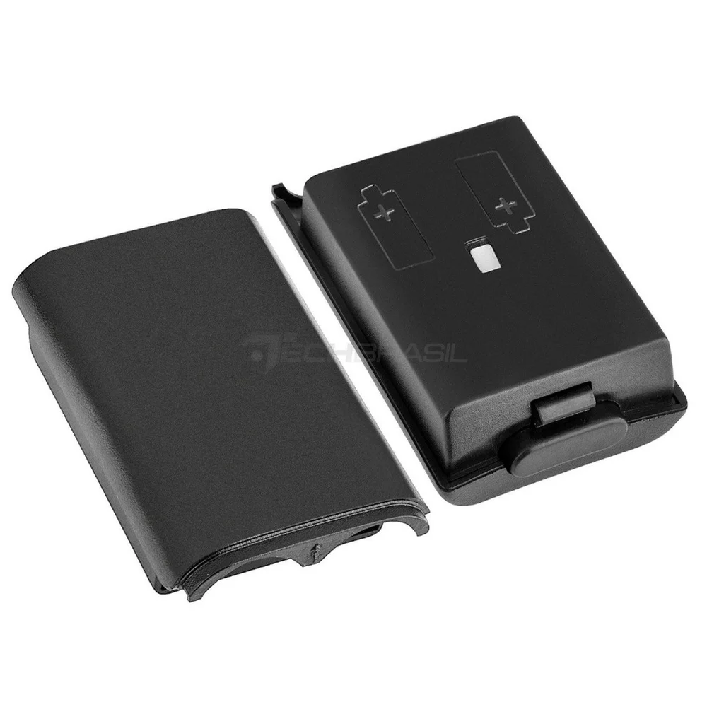 Imagem 2 de 5 do produto Suporte De Pilhas Controle XBOX 360 Tampa De Bateria Preta