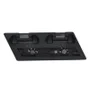 Base Suporte Cooler Carregador 3 Usb Playstation 4 Ps4 Slim Preto