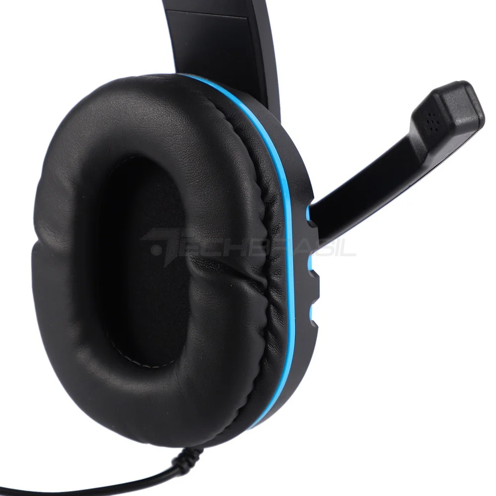 Imagem 2 de 5 do produto Fone De Ouvido Headset P3 Para Playstation 4 Ps3 XBOX One PC
