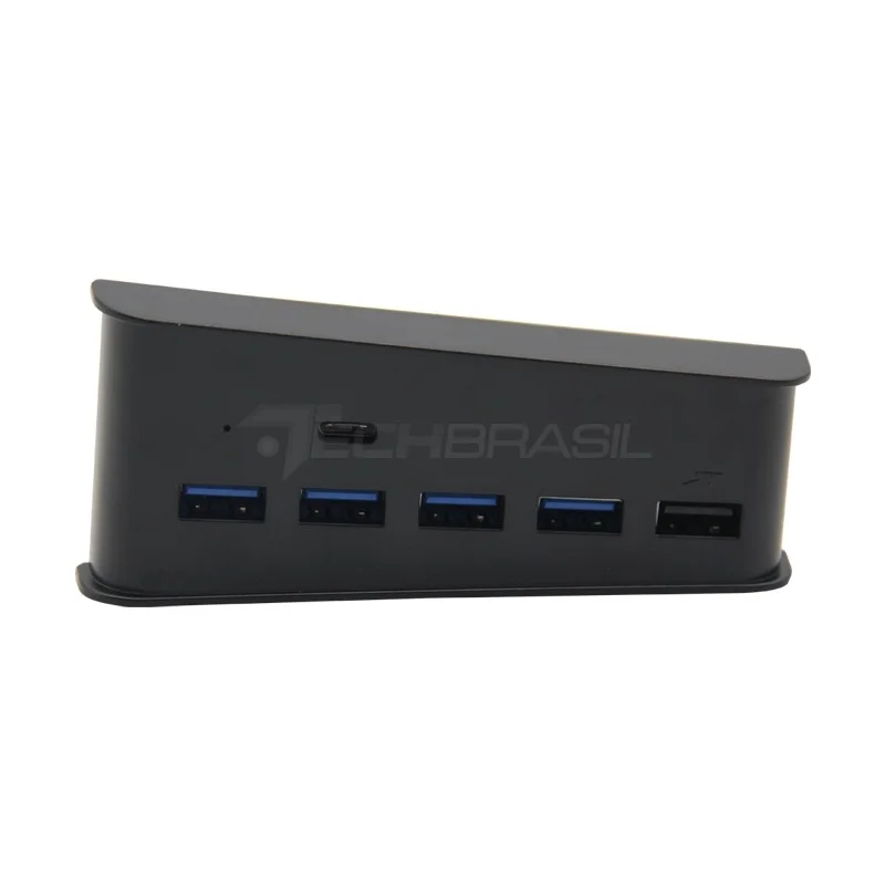 Imagem 5 de 5 do produto Hub Usb 5 Portas Playstation 5 Digital E Ultra Carregador