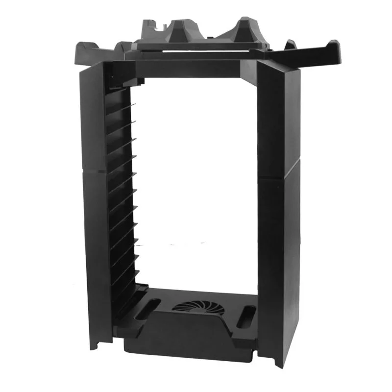 Imagem 3 de 5 do produto Torre Base Vertical Carregador Cooler Ps4 Fat Slim Pro Vr