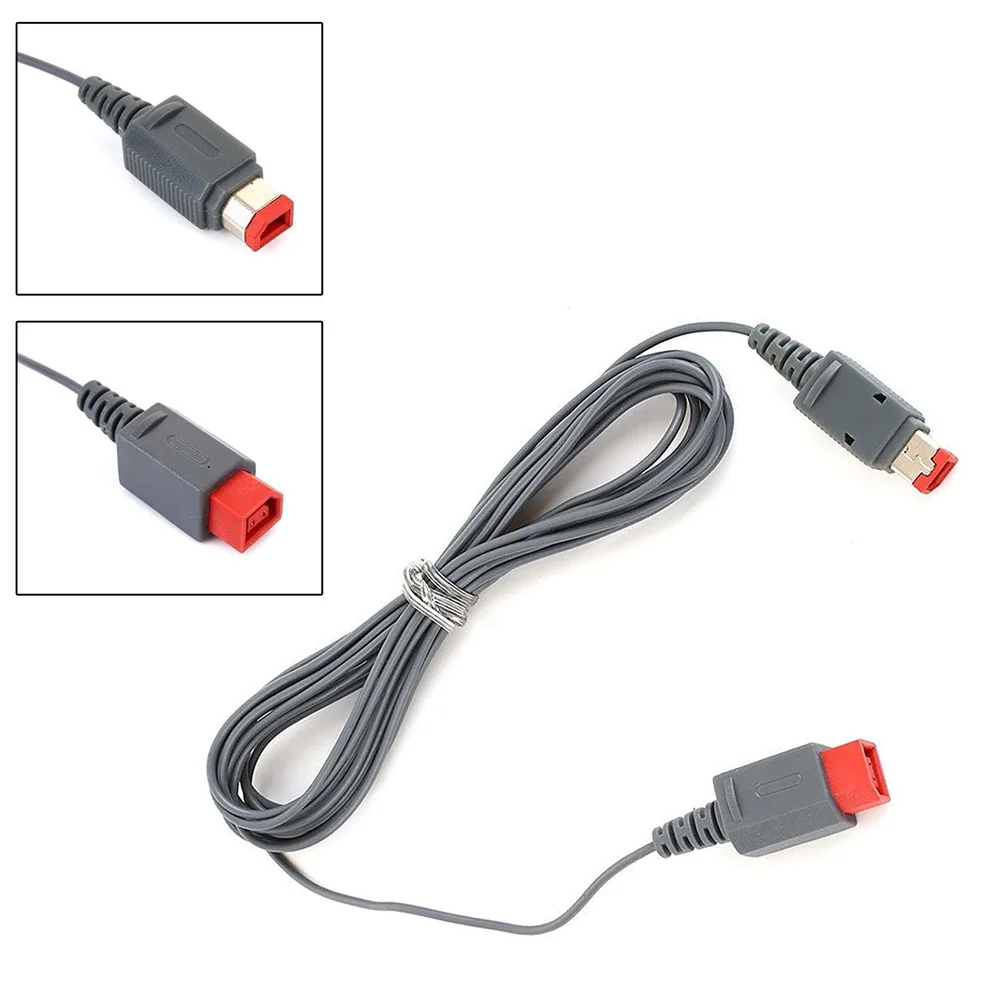 Imagem 3 de 5 do produto Cabo Extensor Para Barra Do Nintendo Wii Extensão Sensor Wii U