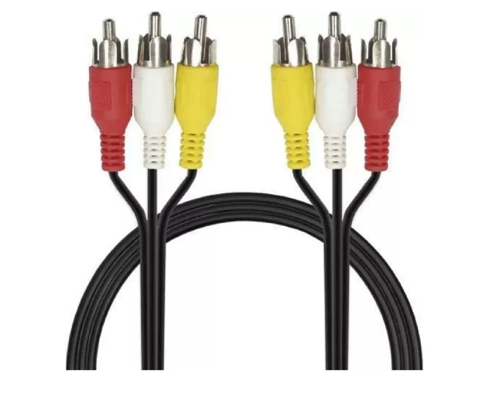 Imagem 4 de 5 do produto Cabo 3rca + 3rca Gold Com Coaxial - 5m